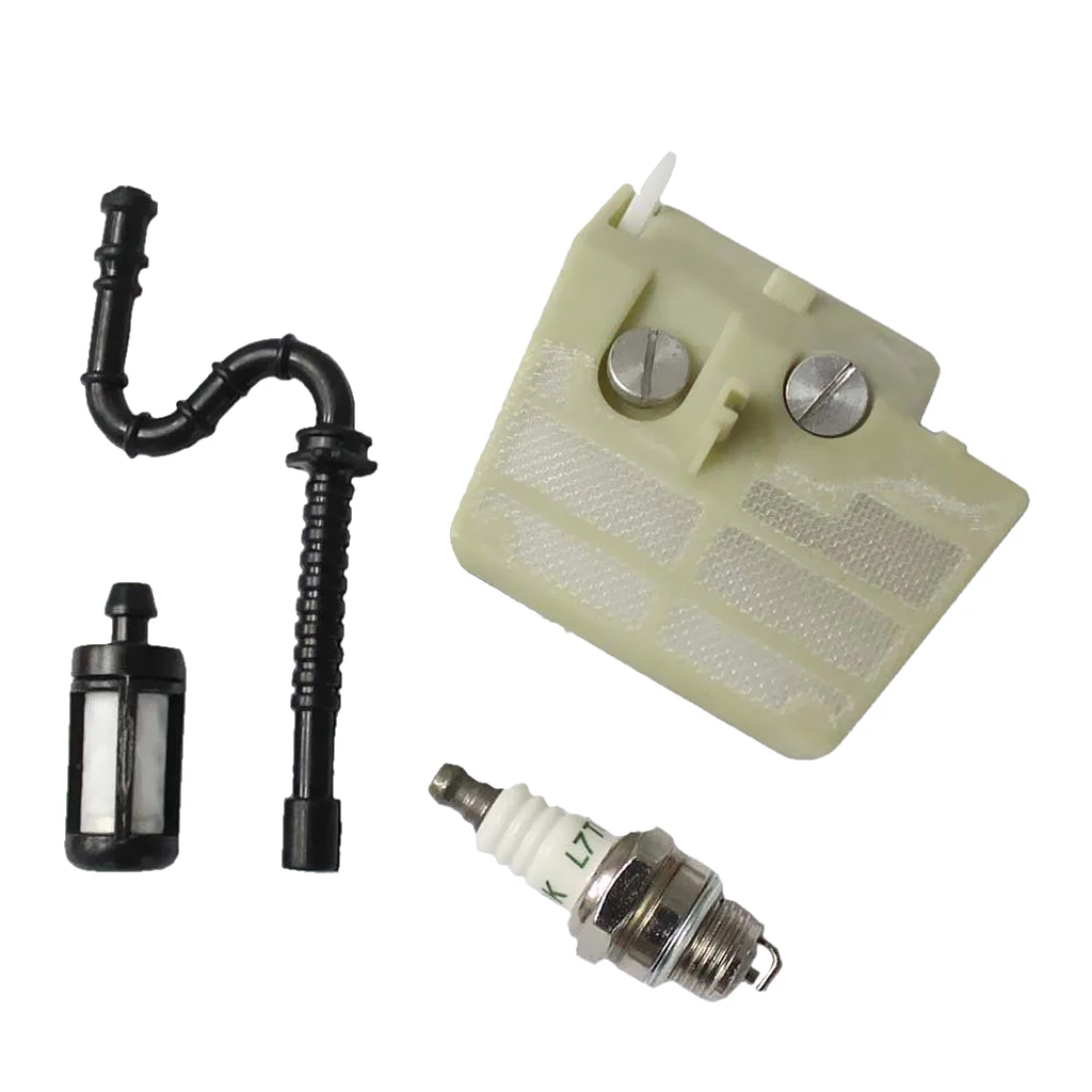 Spark Plug Oil Filter Air Filter Hose Tube Kit Chainsaw Part for MS240 MS260 MS260C Late 024 026 Gardening Tool