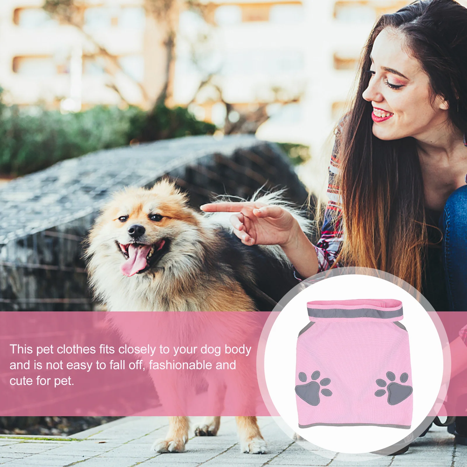 

Dog Safety Reflective Vest High Visibility Fluorescent Puppy Vest Outdoor Activity Night Walking Large Small Dogs