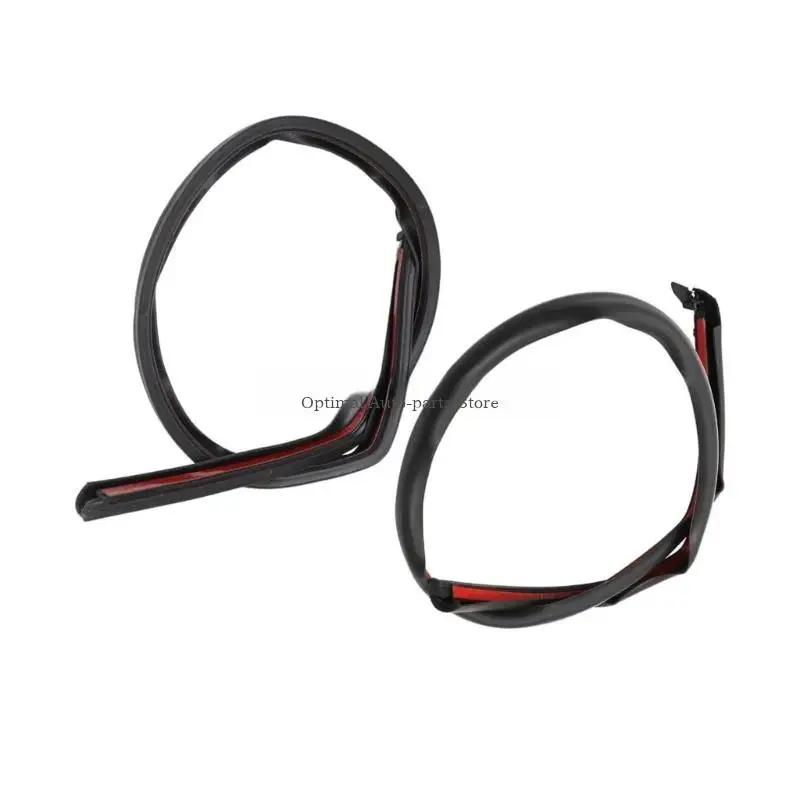  Complete Set Of Rear Door Weatherstrips Seals For X5M F15 2014 To 2018 Years 2pcs