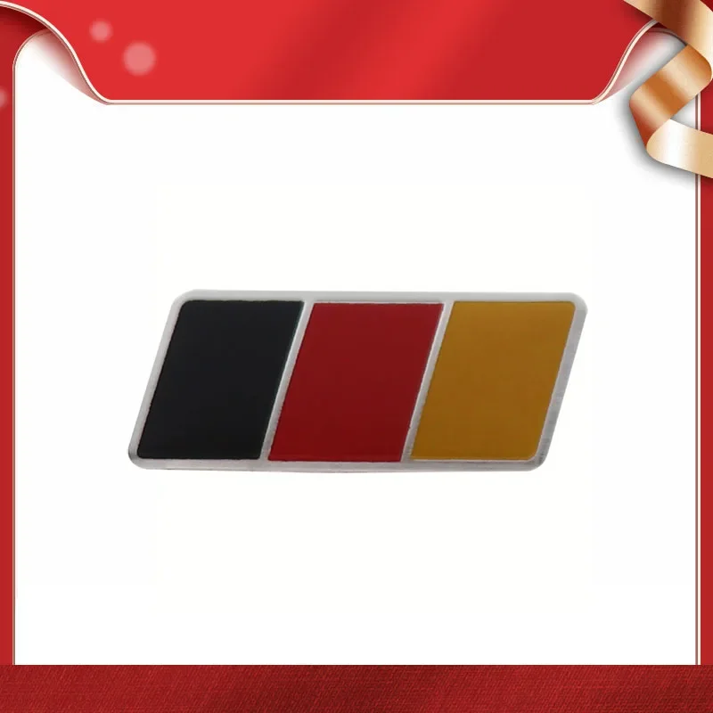 France Germany Italy Russia Flag 2PCS A1 A3 A4 A5 A6 A7 A8 Vehicle decoration accessories Fender Rear Decal Emblem Badge Sticker
