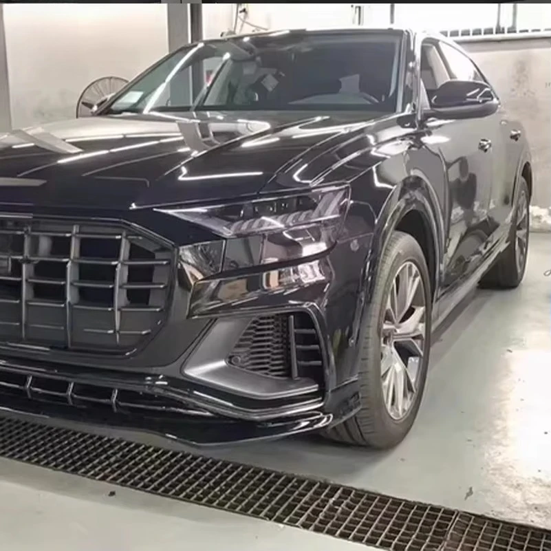 STLF For Q8 SQ8 2019+ a Style Body Kit in Wet Carbon Fiber - Unique Carbon Pattern Full Aero Package, Real Carbon Fiber Parts 5