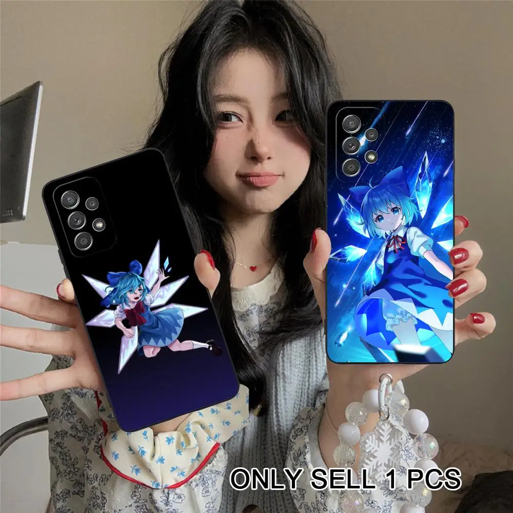 Touhou Cirno Phone Case for Samsung Galaxy A57 56 55 54 53 52 51 37 36 35 34 33 32 31 5G Soft TPU Shockproof Cover
