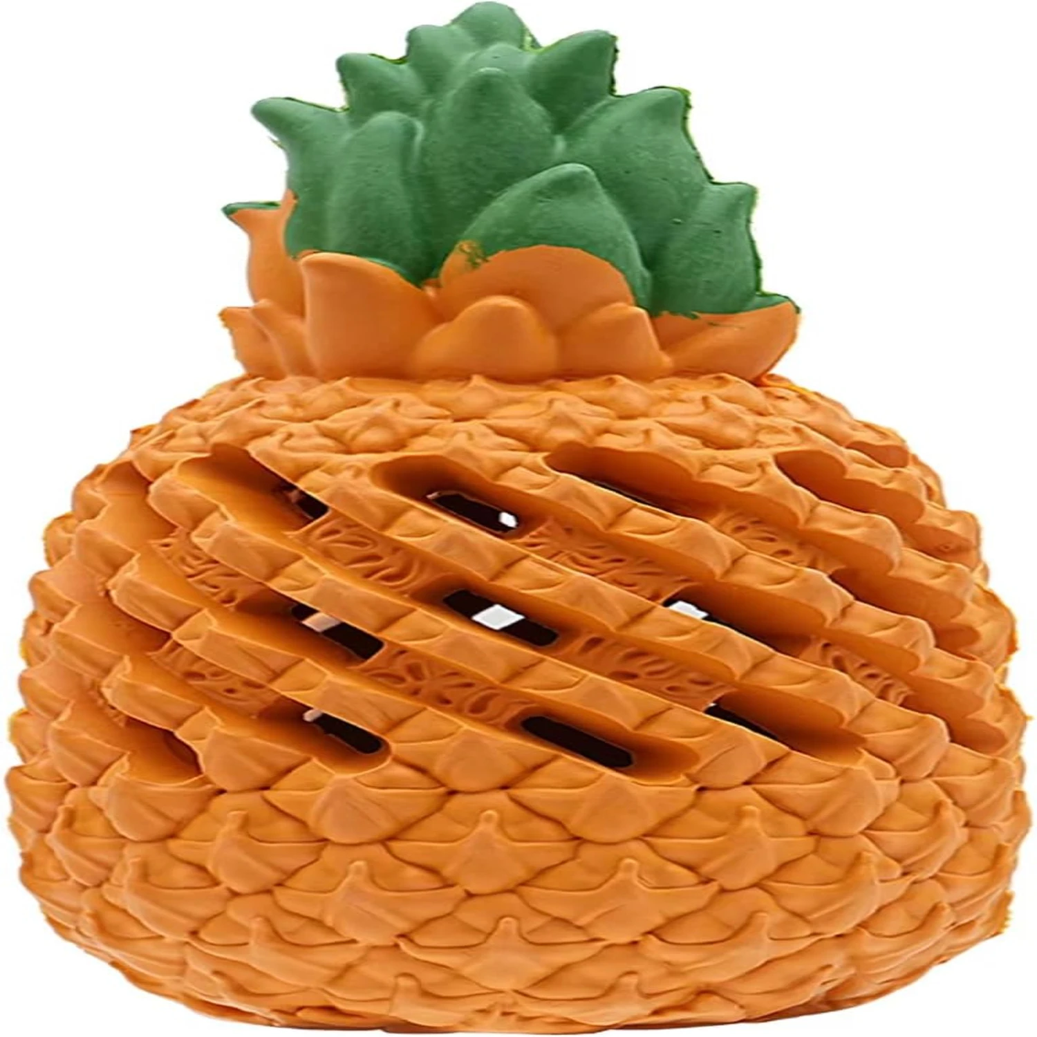 Indestructible Pineapple Flavored Dog Toys for Aggressive Chewers - Large Breed Puppy Chew Toys