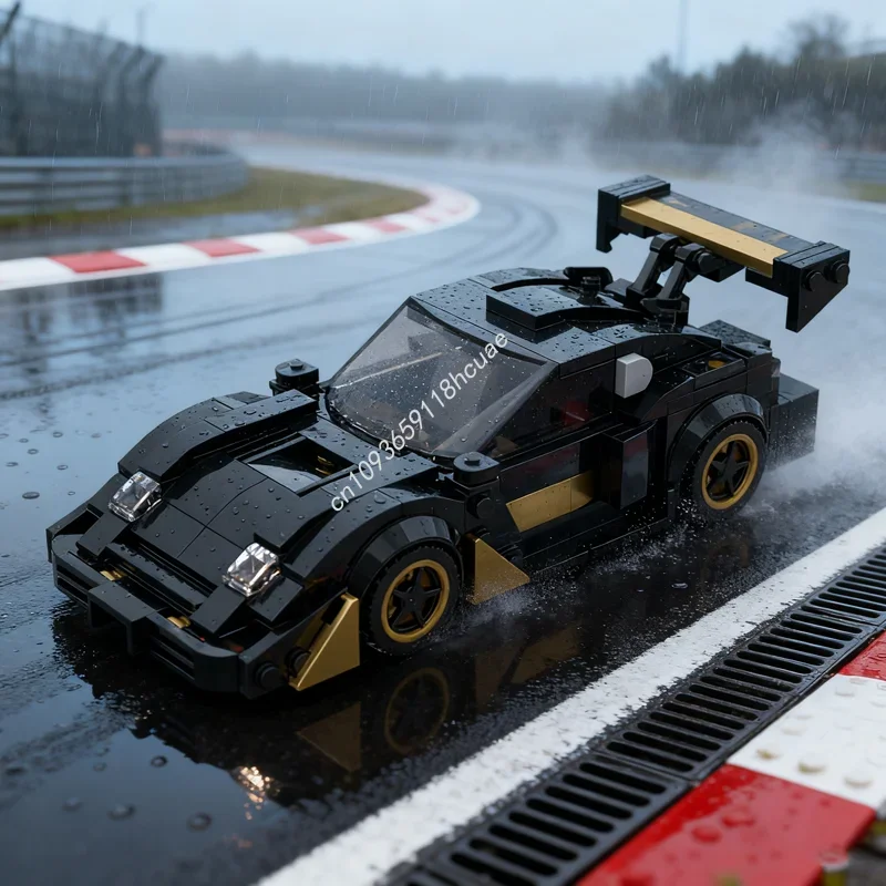 

321 деталь MOC Radford Type 2 Pikes Peak City Champions, модель из строительных блоков, архитектурный конструктор, рождественский подарок, идея для творчества, игрушка, подарок на день рождения для детей