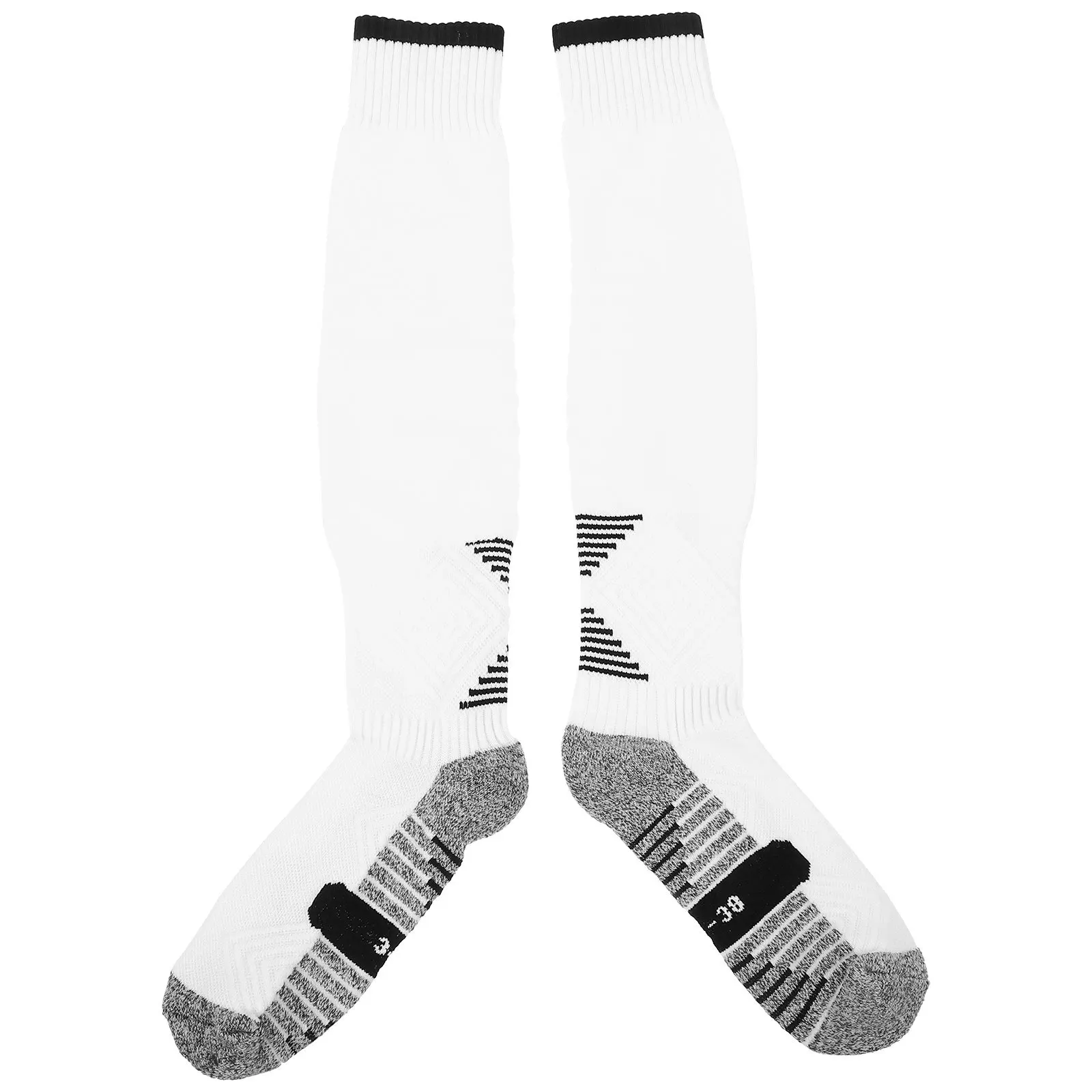 1 paio di calzini a compressione da calcio per ragazzo, calze sportive, calzini da calcio elastici traspiranti per attività all'aperto, calze da calcio