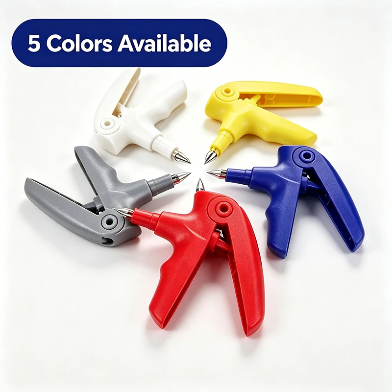 Dental Orthodontic Ligature Gun 5 Colors Optional Plastic Ligature Placement Gun Orthodontic Teeth Braces Dental Ortho Tool
