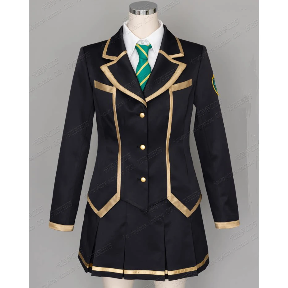 

Костюмы для косплея Аниме Аякаши Триангл Каземаки Матсурисато: школьная форма, пальто, рубашка, юбка, галстук для мужчин и женщин