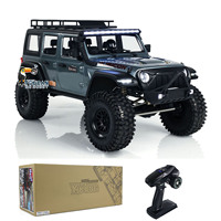 4WD 1/8 Scale RC Crawler 4x4 Climbing Rock Car YIKONG YK4082 V3 Model Radio Control Off-road Vehicles with Light System RC Toys