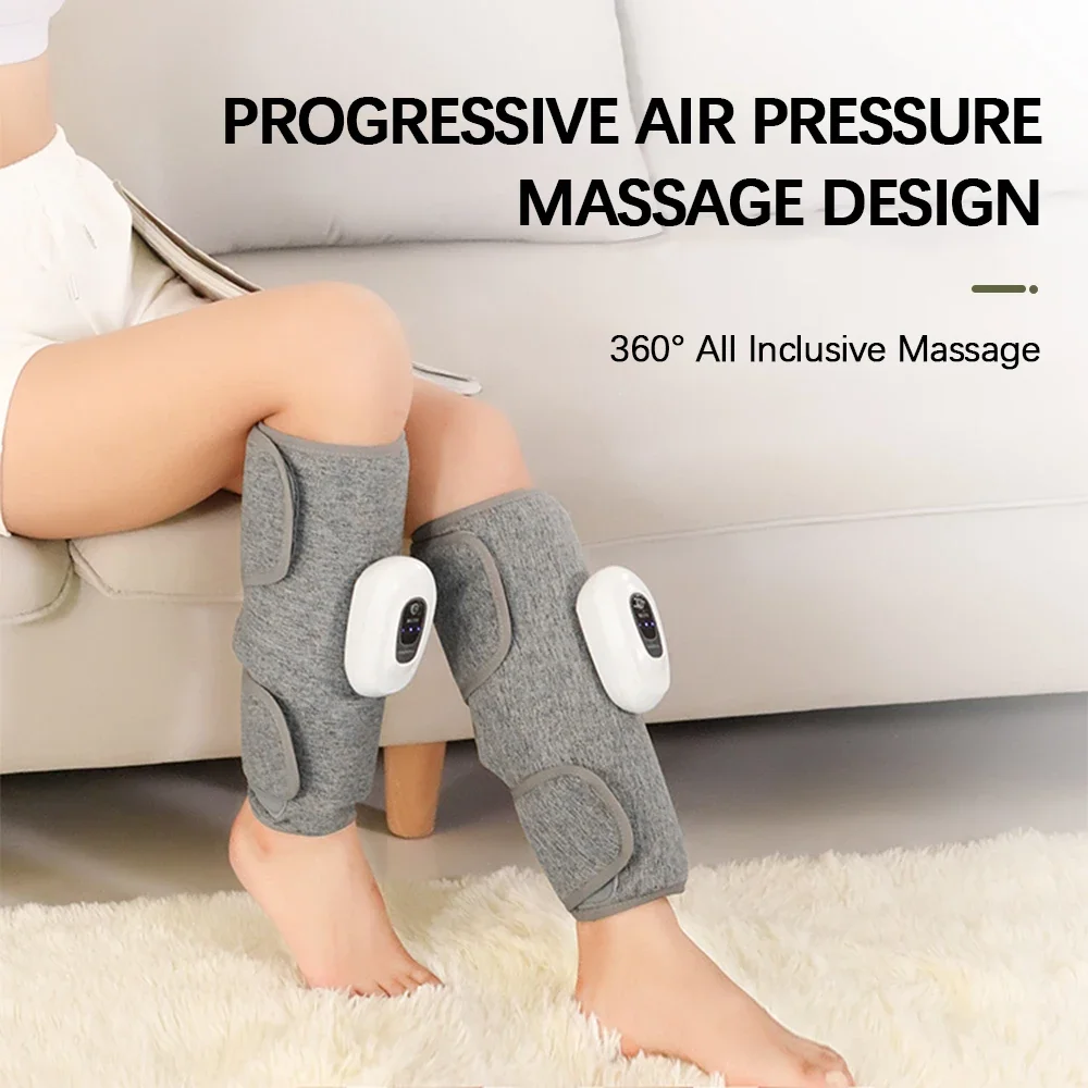 

Wireless 360° Air Pressure Calf Massager Eletric 3 Mode Airbag Compresstion Leg Massage Foot Calf Muscle Relax Blood Circulation