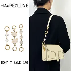 HAVREDELUXE Extension Chain For Coach Tabby Dionysus Bag Chain Shoulder Strap Extension Accessories Armpit Strap Extension