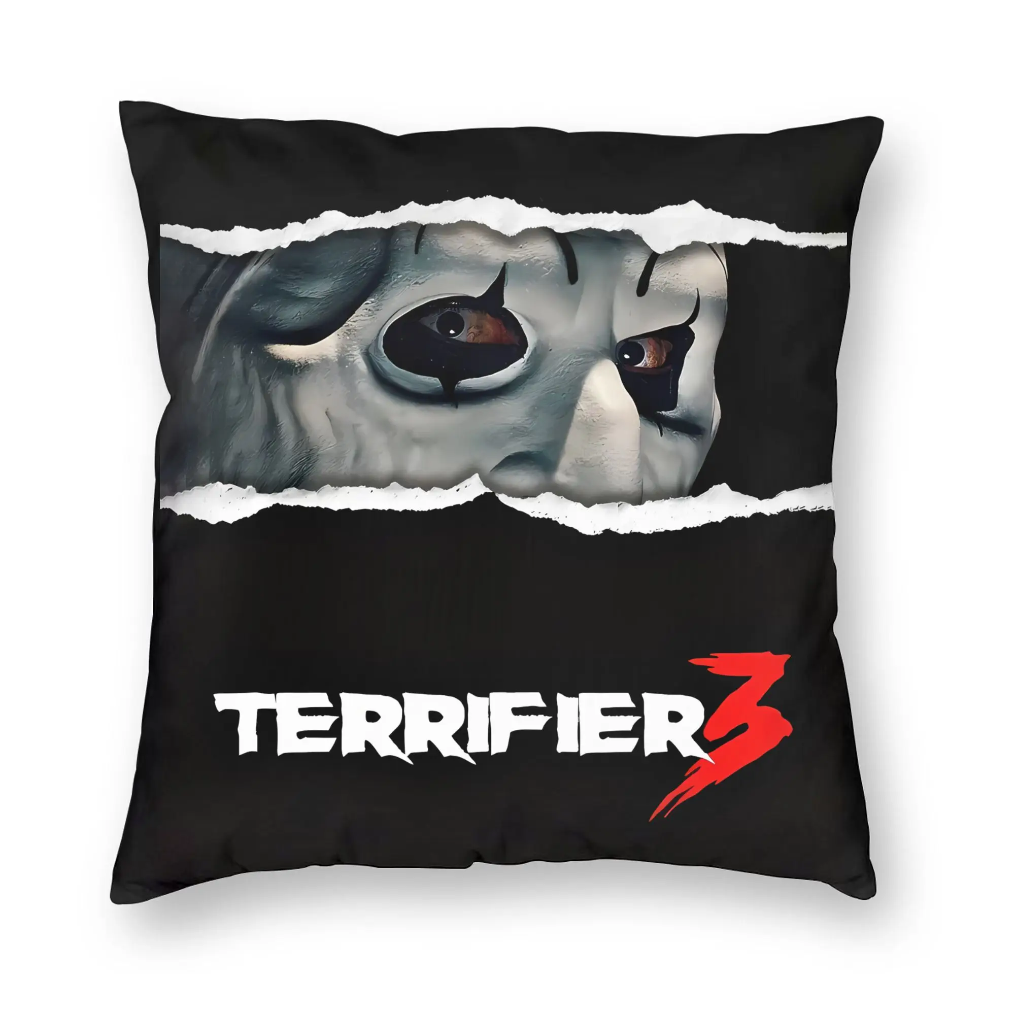 Terrifier Movie Pillowcases  Fashion Pillow Case For Living Room Sofa Comfy Pillow Cover
