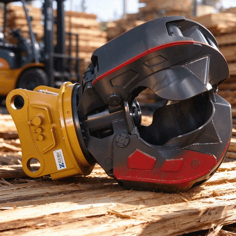 Customized Lotus Grapple Hydraulic Multi Jaw Grab for Scrap Yard Bulk Material Grabbing Demolition Waste Sorting Work