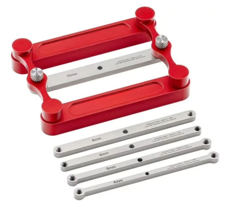 Woodworking Straight Hole Locator, Doweling Drill Guide, Wooden Dowel Pin Punching Tool