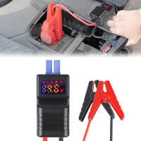 Anti Reverse Connection 650A 12V Intelligent Clamp Booster Emergency Jumper Cable Clip With EC5 Plug Connector