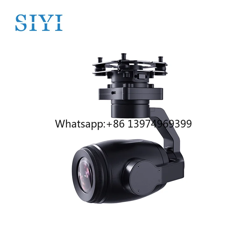 SIYI ZR30 4K 8MP Ultra HD 180X Hybrid 30X Optical Gimbal Camera AI Smart Identify Tracking 1/2.7 Ony Sensor Plastic Material