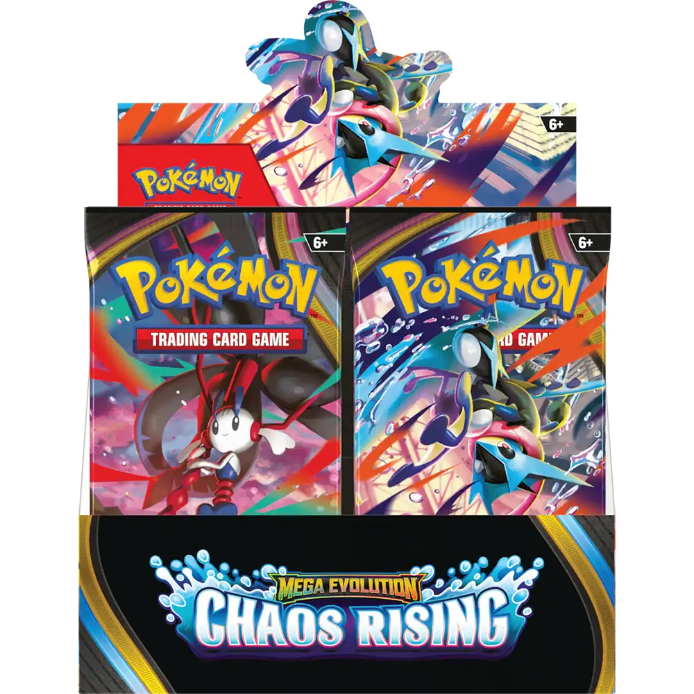 2026 Pokémon Kaarten Chaos Rising Booster Box 36 Pakketten 360 Kaarten Engels TCG Verzamelbaar Trading Card Game Speelgoed voor Kinderen Cadeau