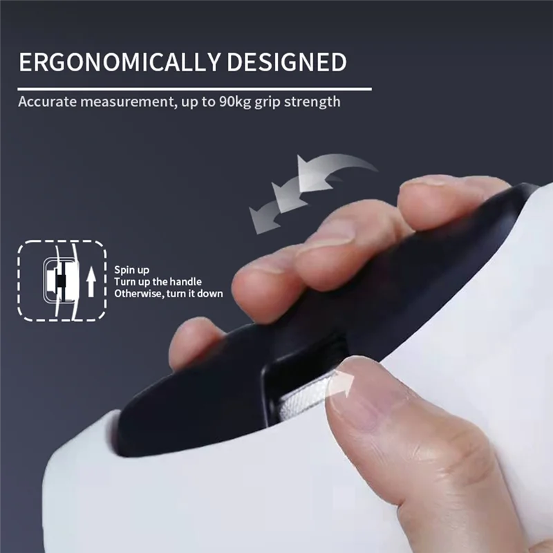 

-A95Z Electronic Grip Power Trainer Auto Capturing Smart Hand Dynamometer Grip Power Trainer