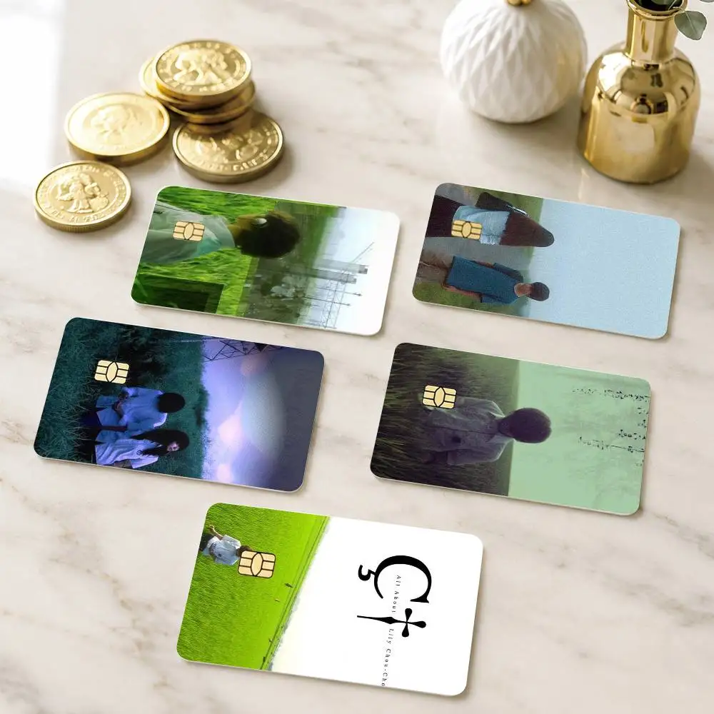 All About Lily Chou-Chou Credit Card HD Stickers Game Card Decal Small Chip Waterproof Sticker Gift