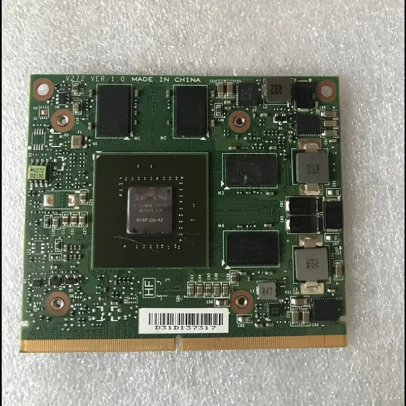 Quadro K1000M 2GB Video Graphics Card With X-Bracket N14P-Q1-A2 For IMAC A1311 1312 HP 8560W 8570W 8770W Dell M4700 M4800 Test