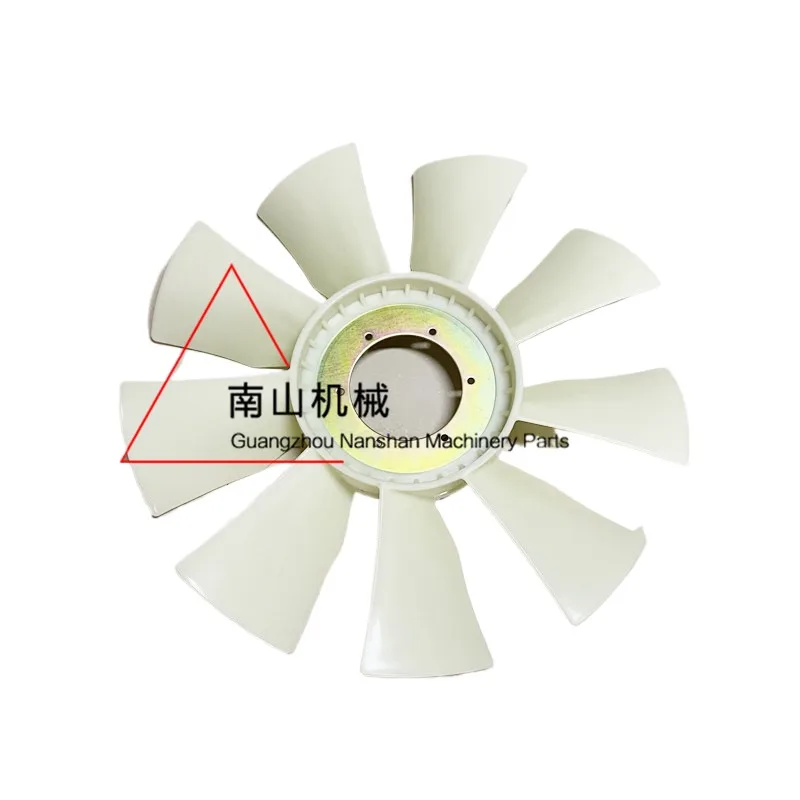 

For Caterpillar E320CFan blade Fan blade with intercooled engine6Hole9Leaf heat dissipation fan blade Excavator Parts