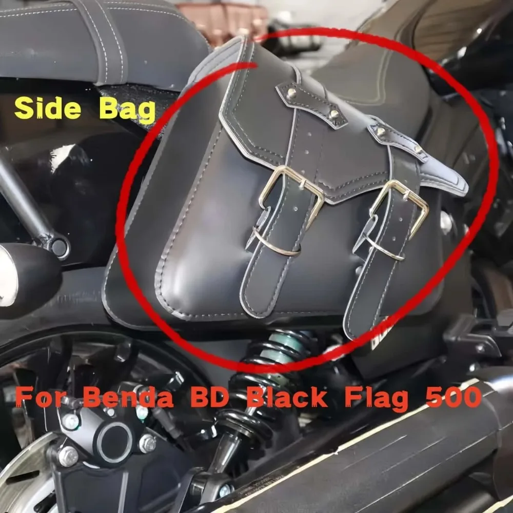 For Benda Black Flag 500 BD500 Motorcycle Side Bag Saddlebag Waterproof Tool Bag Accesorios Moto Alforjas Modified Parts
