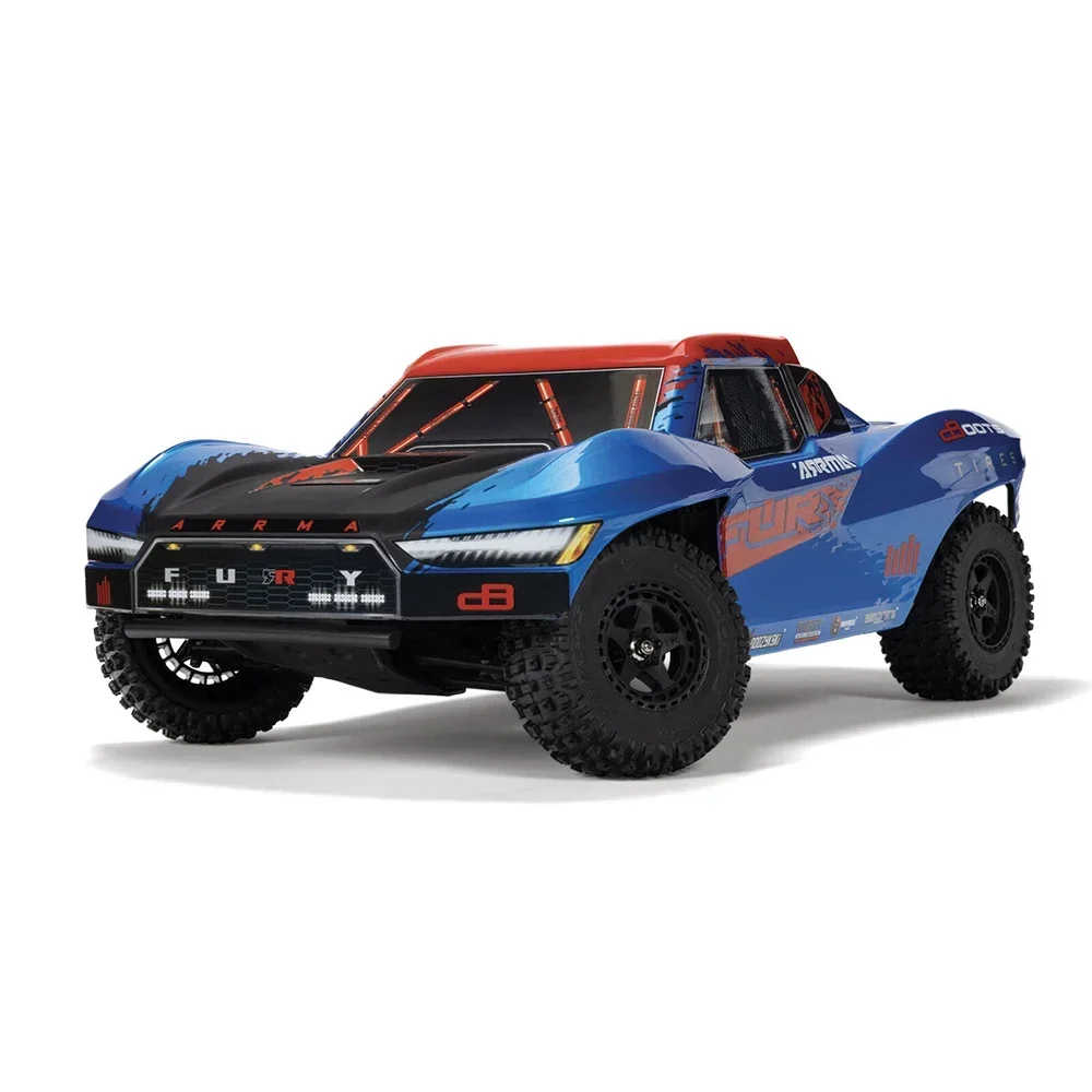 ARRMA FURY 223S BLX بدون فرش 2WD ARA3521 1/10 RC نموذج كهربائي شاحنة دورة قصيرة RTR ألعاب أطفال للبالغين #6