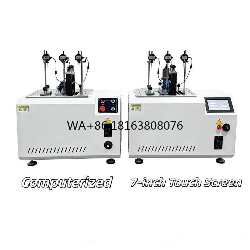 High Accuracy HDT Vicat Tester Touch Screen and PC Display for Plastics Heat Deflection Softening Point