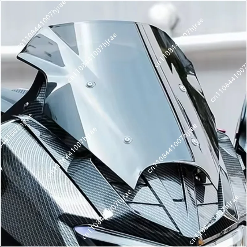 Motorcycle PC Windshield Sun Shade Visor Front Wind Deflector Screen Fit Nmax 155 2020-2022 Scooter Upgrade Spare Parts