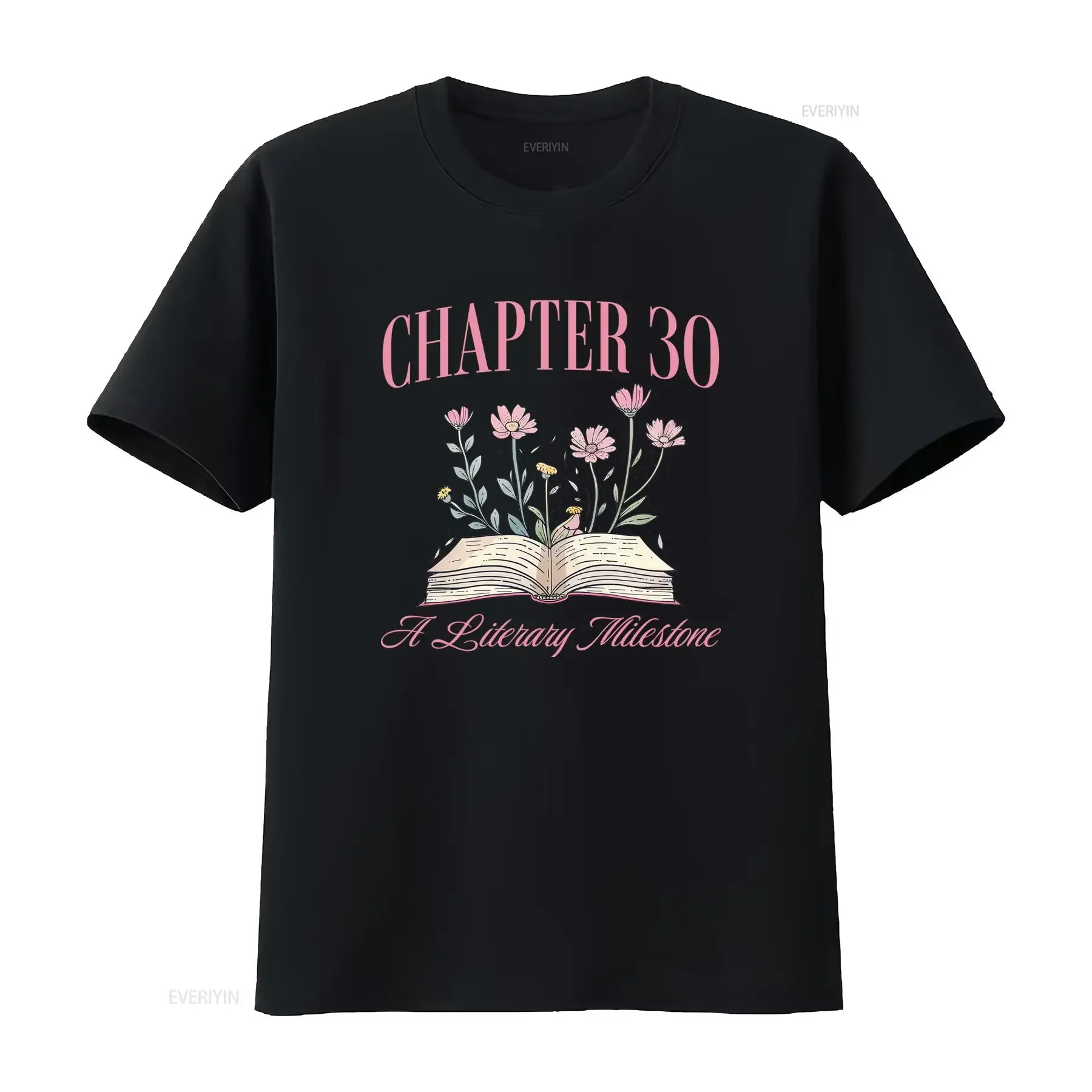 30th Birthday Chapter 30 Literary Milestone T Shirt for Her Best Friend Turning vintage Washed Stylish Stretched Slightly Soft