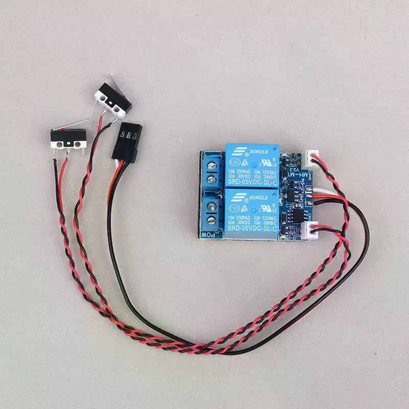 Servo Signal Input Model Aircraft Motor Forward And Reverse Controller Relay 10A Support 5-12V Receivers 1-Channel