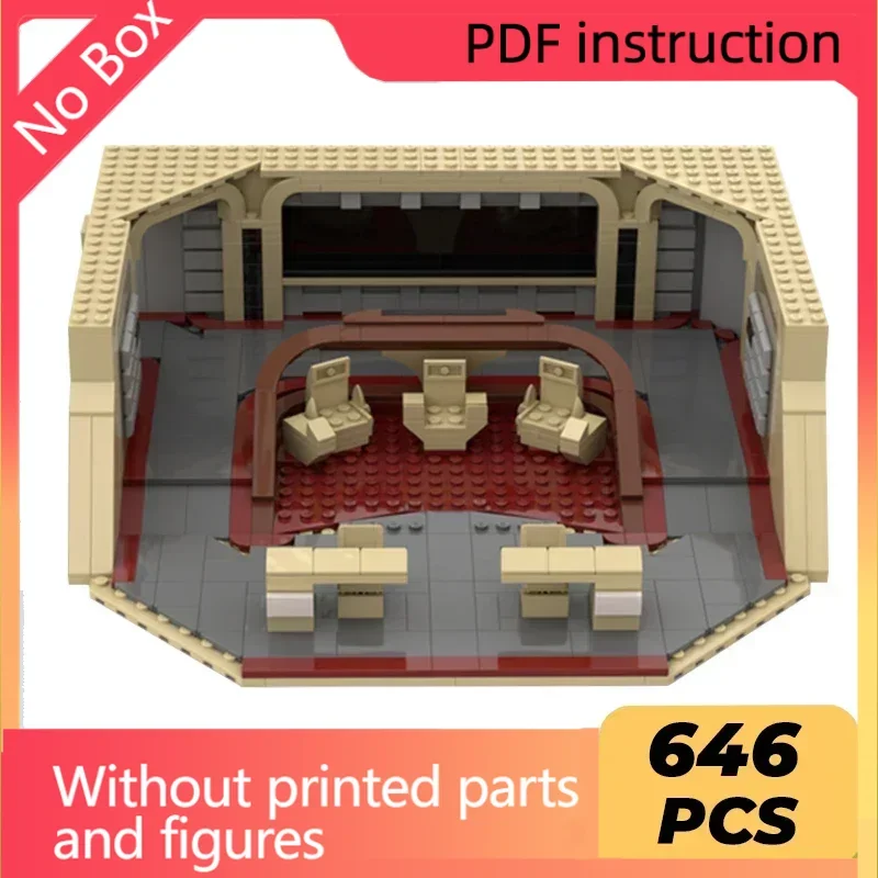 

ChristmasStar Movie Model Moc Building Bricks The Next Generation Bridge Диорама Технология Блоки Подарки Игрушки Наборы «сделай сам» Сборка