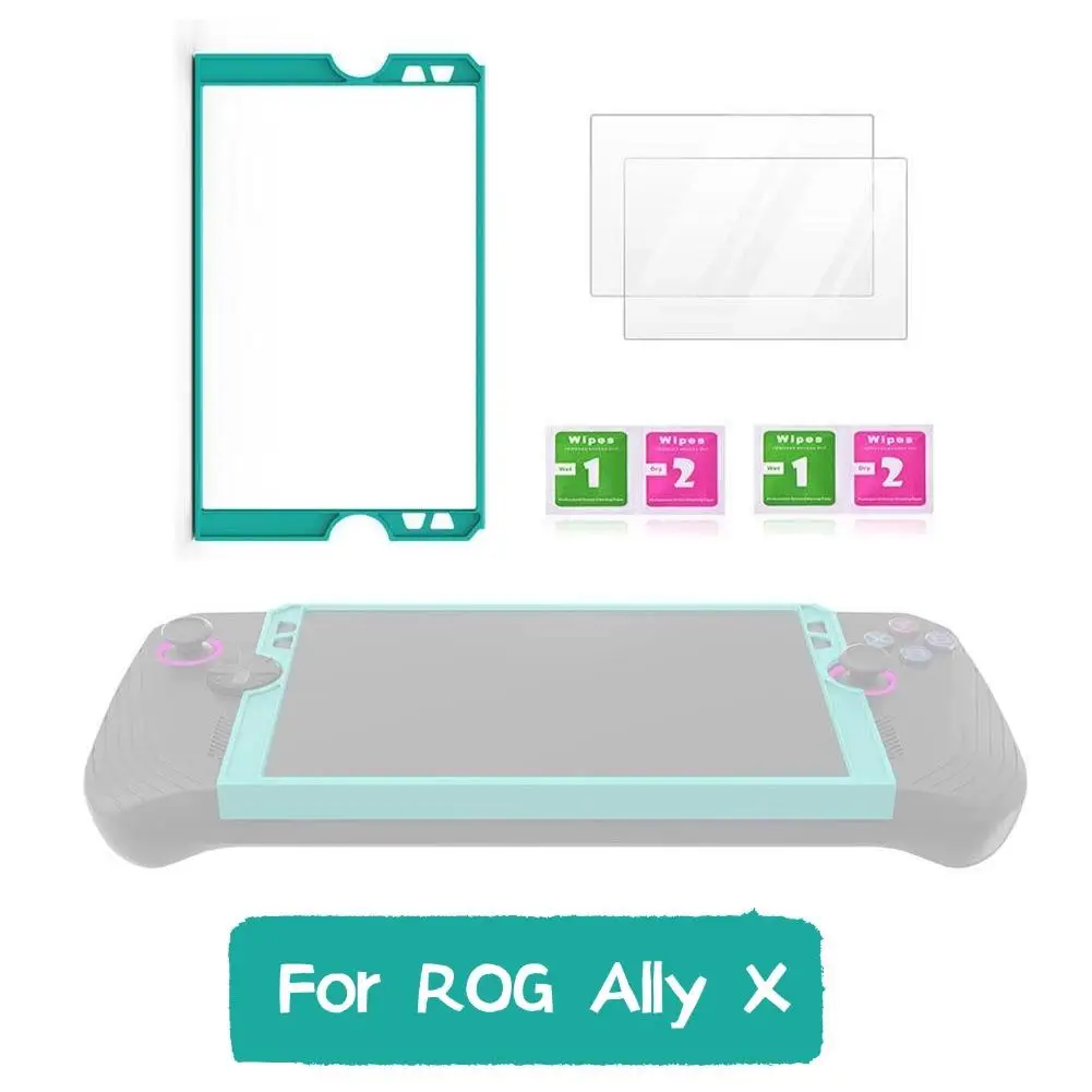 HD Tempered Film For ROG Ally X Game Console  Anti-blue Light Full Screen Protective Film With Film Artifact