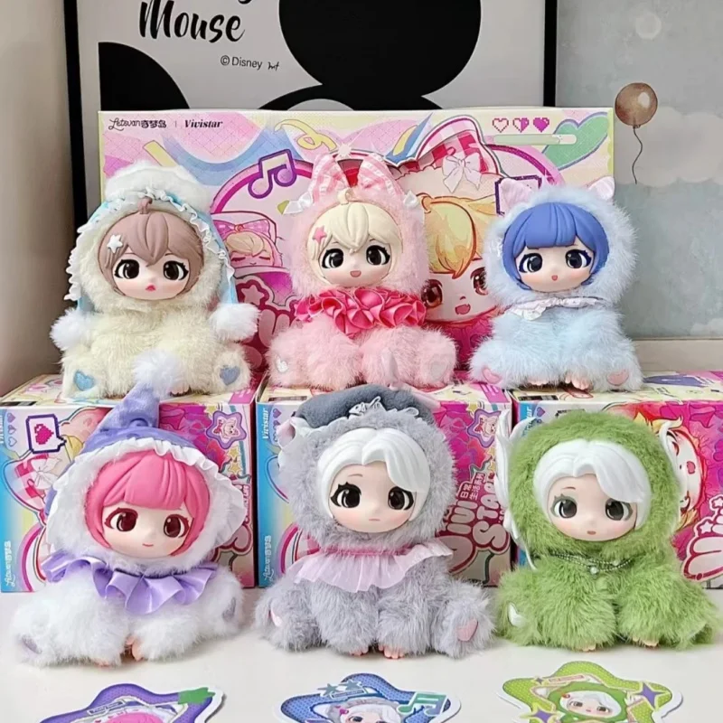 オリジナル手作りオーナメント ヴィヴィスタ デイリーライフシリーズ ビニールドール トレンド プレイ ブラインドボックスドール カワイイ 女の子 男の子 ギフト アニメフィギュア