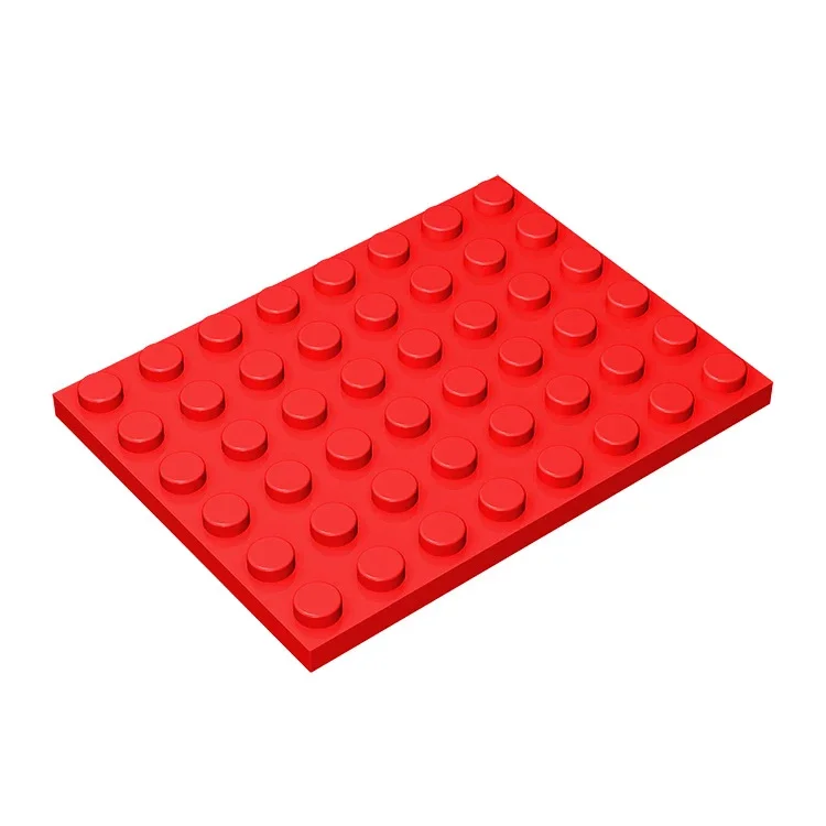 

WeBrick 10Pcs MOC Parts 3036 Plate 6 x 8 Assembly Build Blocks Parts Compatible Accessories cational Kids Toys