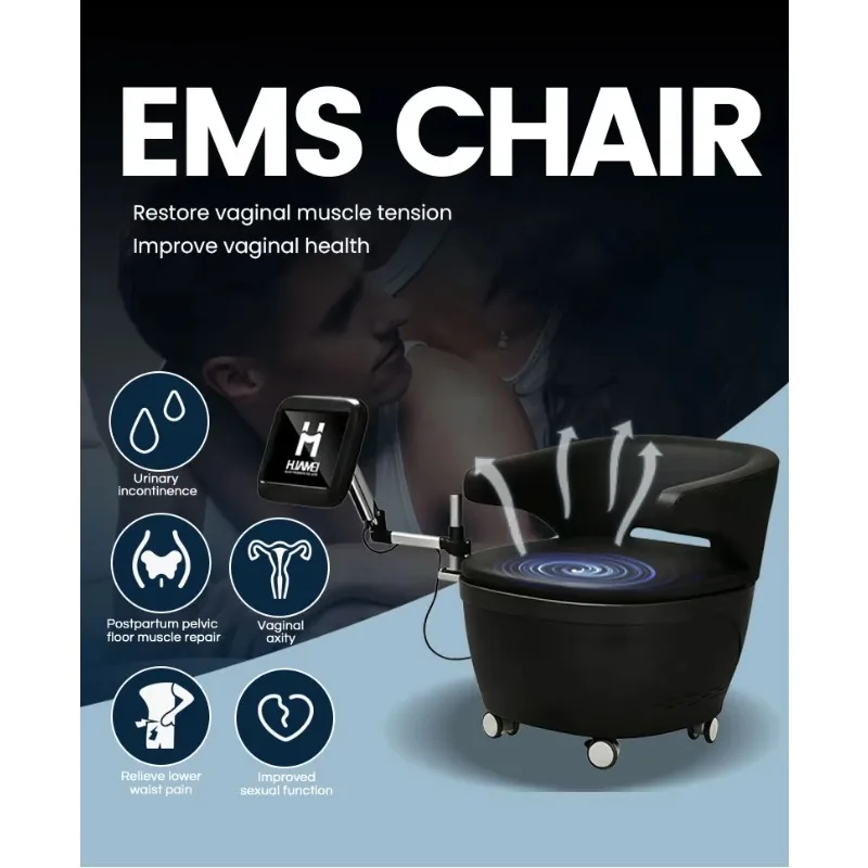 510K CE Standing Pelvic Floor EMS Electromagnetic Muscle Stimulation Body Slimming Rehabilitation Chair ABS for Inner Pelvic