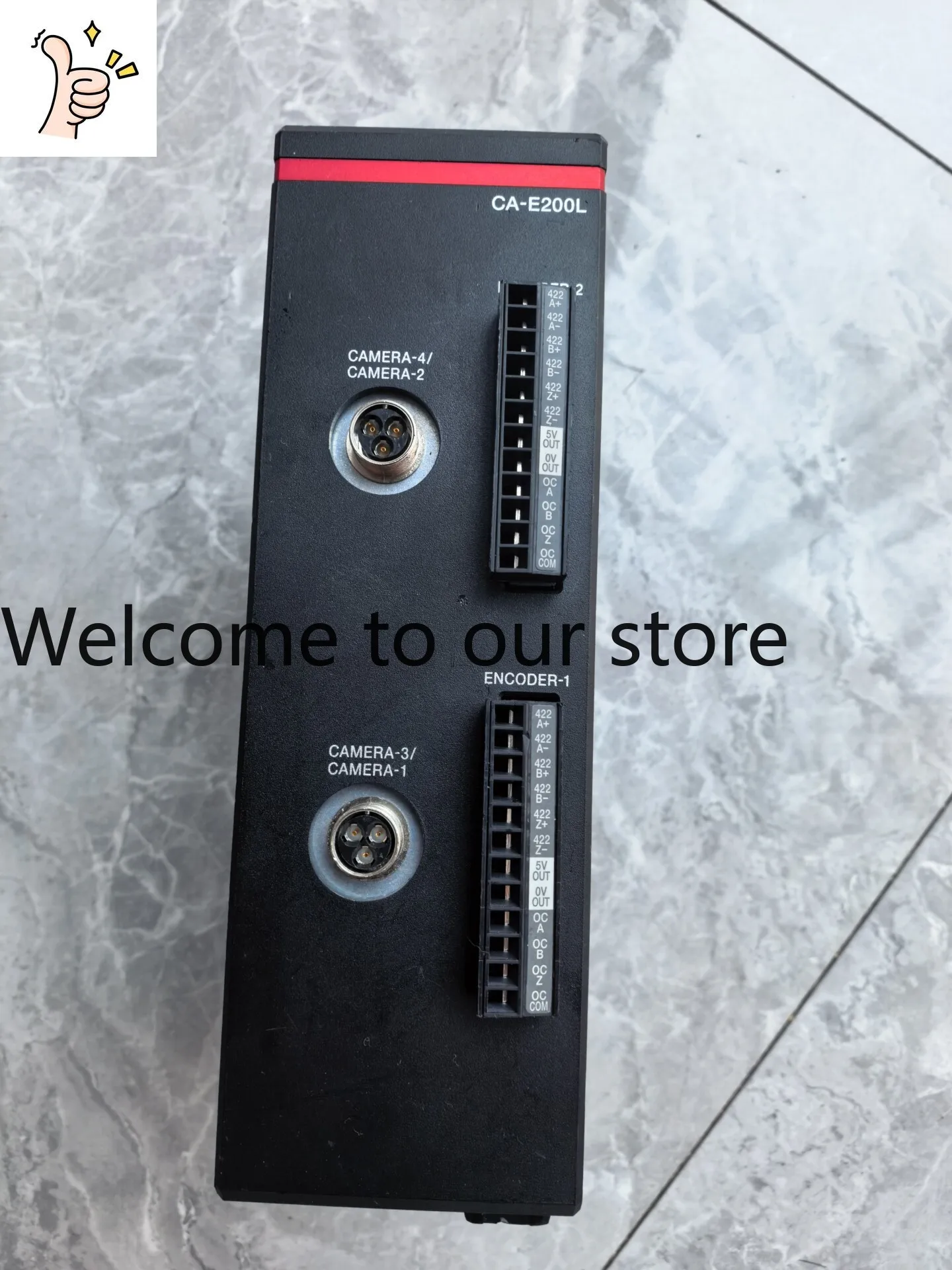 KEYENCE CA-E200L Visual Control Module, Original In Japan, The Quality Is OK