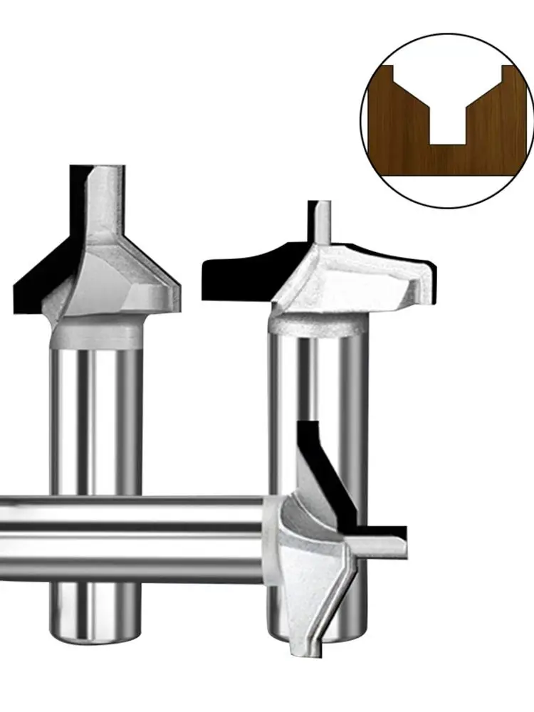 

Diamond Wood Slotting Router Bit Trim Router Bit Tool Cabinet Wood Cutter For Furniture Solid Wood Plywood 12.7mm Shank