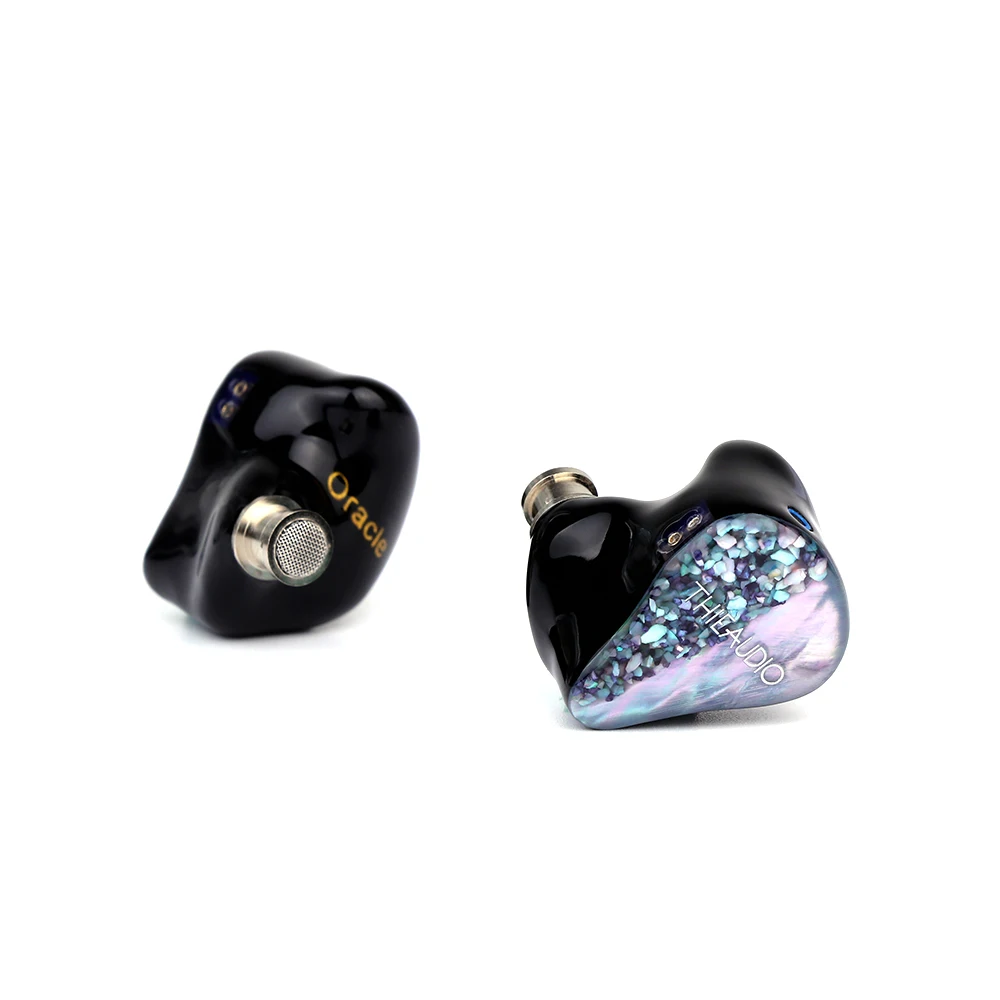 Imagem -04 - Thieaudio-monitor Intra-auricular Iem Tribrid Oracle 2est Mais 2ba Mais 1dd Drivers Trrs de 25 mm Fone de Ouvido Hifi com Adaptadores