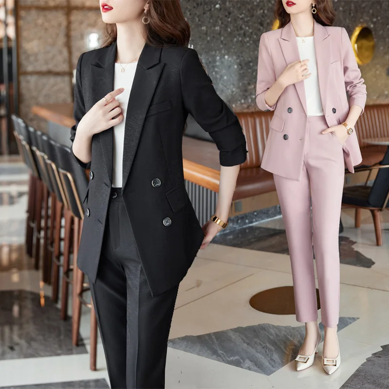 

High-Grade Suit Jacket for Women Spring and Autumn New Fashion Temperament Goddess Style Business Clothing Casual Suit