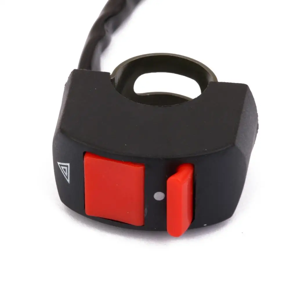 Universal Motorcycle Switch Waterproof ON OFF Button Socket for Hazard Lights and Mobile Device Charging view 6