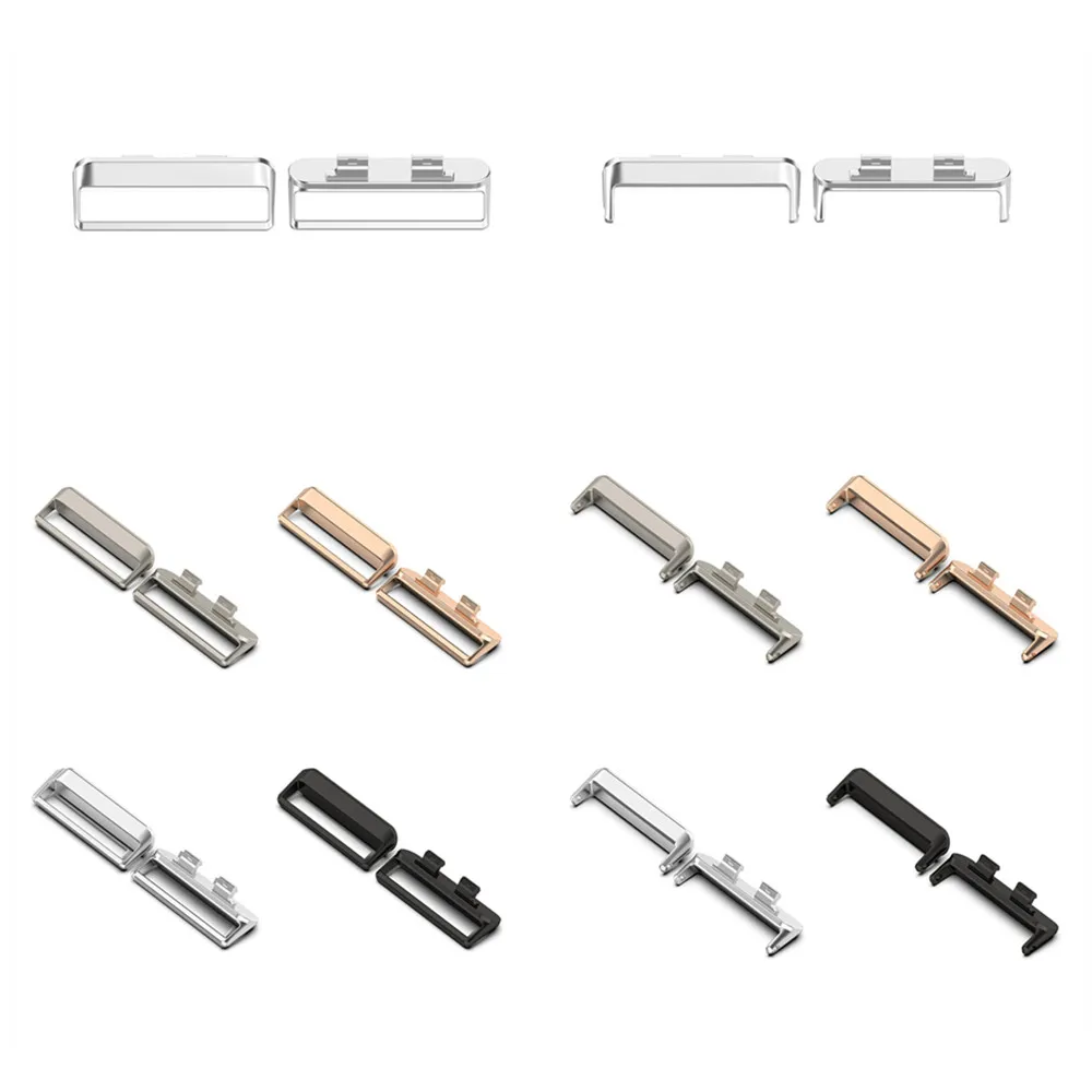 

2 шт. адаптера для браслетов Huawei 11 и 11 Pro, соединитель для ремешка часов, браслет из нержавеющей стали, аксессуары, совместимые с разъемами для часов.