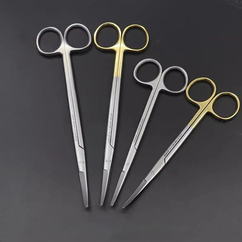 

1pc Dental Kelly Surgical Scissors Straight/curved/round/tip Comprehensive Tissue Fine Scissors Oral Surgical Instrument Tool