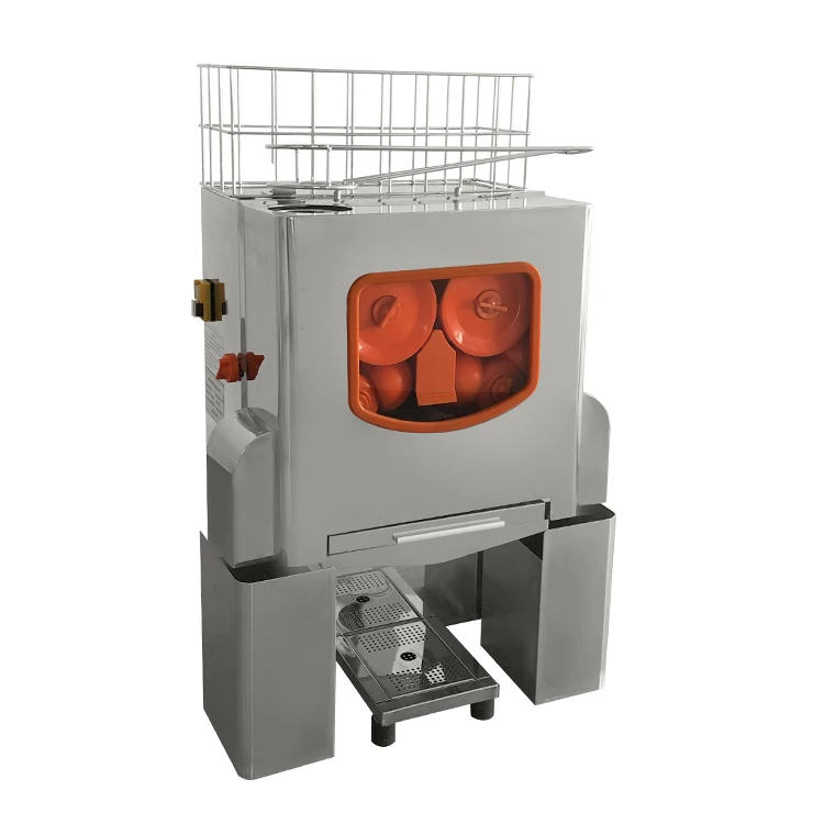 Commercial Stainless Steel Housing 120W Power Press Orange Juicer, Citrus Juicer