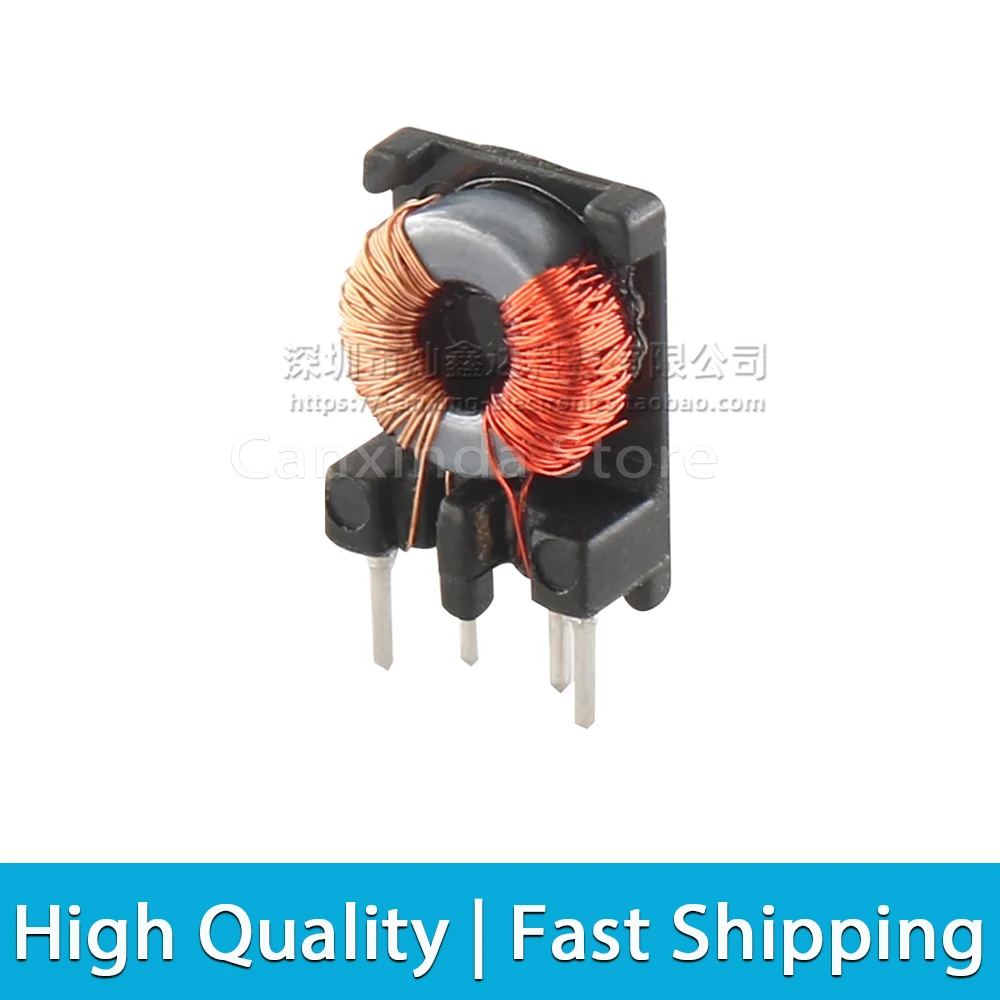 2pcs Vertical Toroid Magnetic Ring Common Mode Inductor Wire Wind Wound Coil 10mH 0.1A 100mA Switching Power Supply Filter 10*6