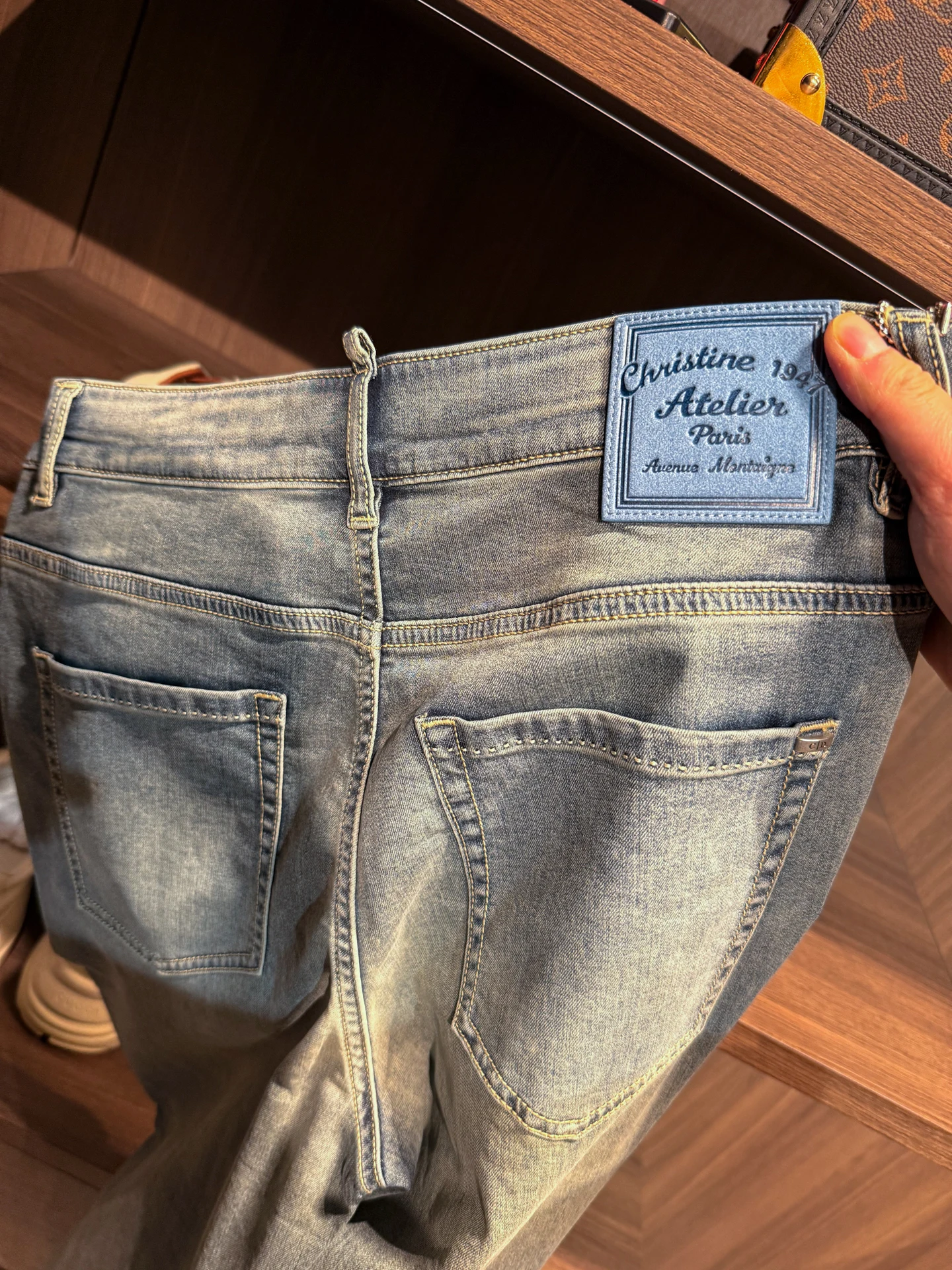 

Мужские джинсы Ele Slim Fit из шелковистого денима, мягкие и удобные, весна-лето, бренд BALMIE, средняя посадка, застежка-молния