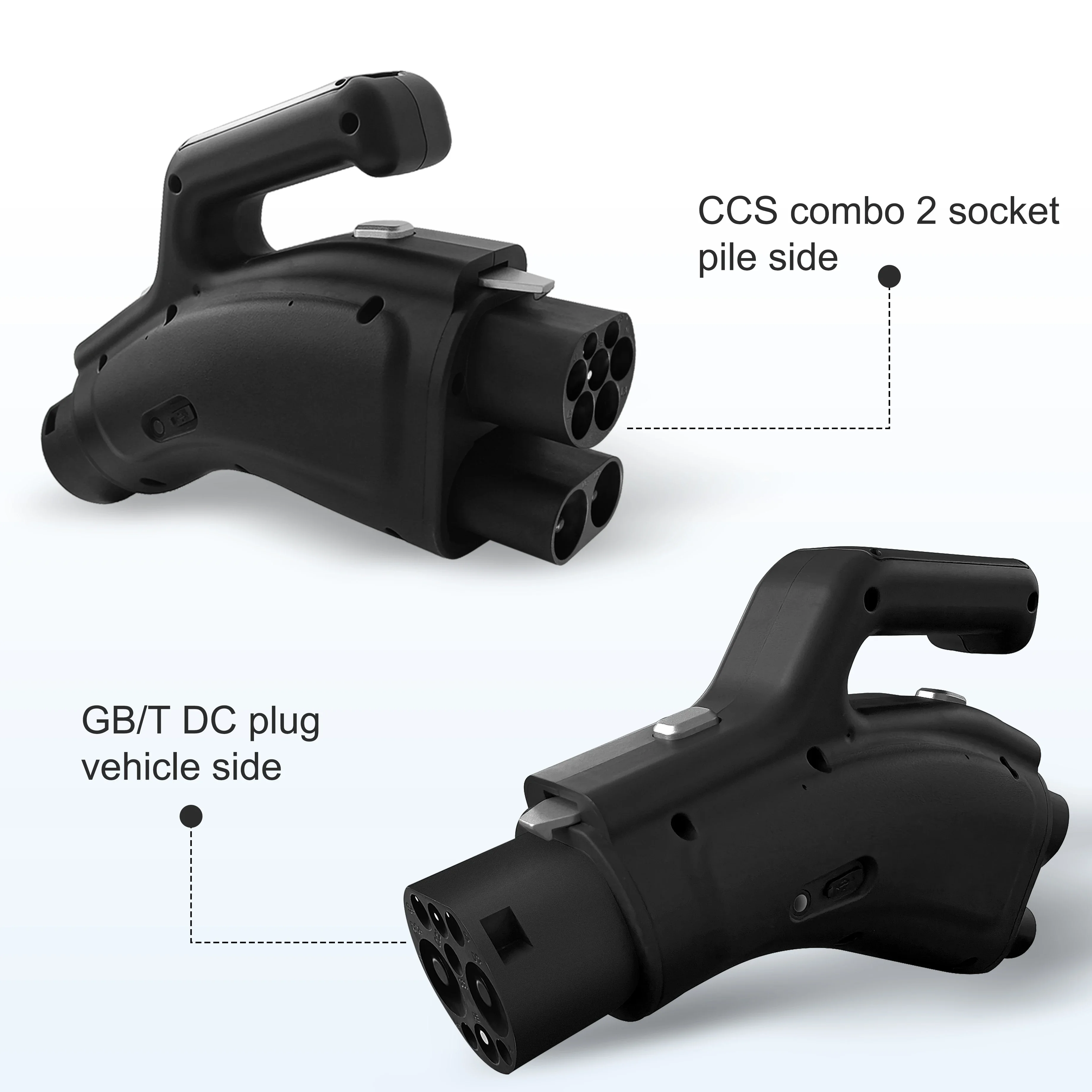 2025 CCS2 إلى GB/T محول الشحن 250A EV محول DC EV مهايئ شاحن ل BYD VW ID 4 #2
