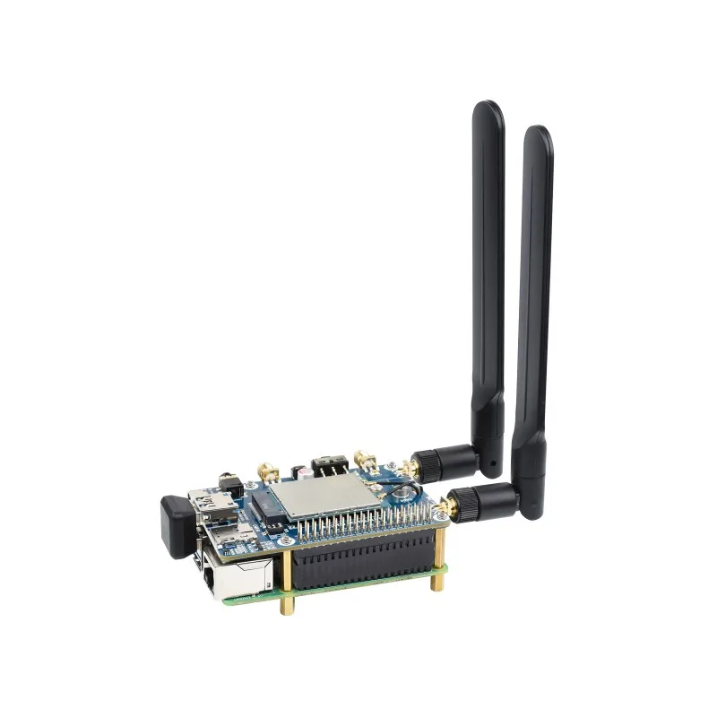 EM06-E LTE Cat-6 HAT per Raspberry Pi, Doppie Antenne LTE-A, Multi Region Multi Band, GNSS