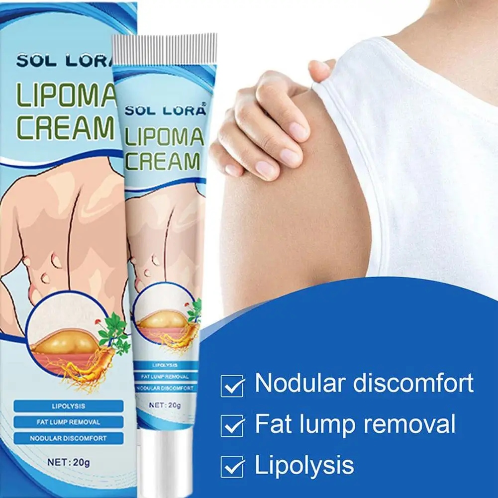 Lipoma Removal Cream Lipolysis Fat Lump Relief Plaster Skin Swelling Fat Elimination Cream Drop Shipping 20g Health Care