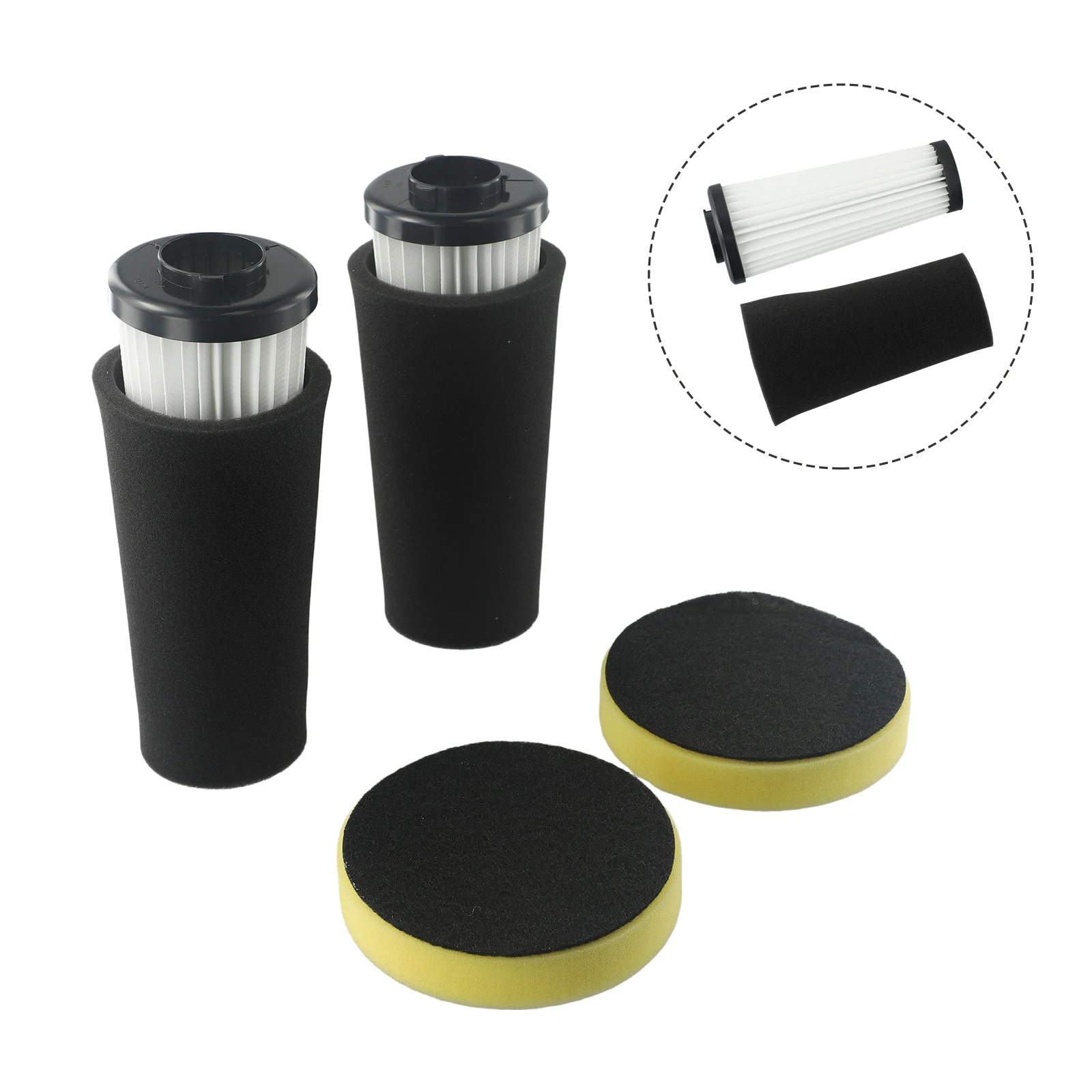 Pre Motor And Inlet Filter Set For Endura Vacuum Cleaner Models UD70167 UD70185 Replace F112 F-97 Parts Accessories
