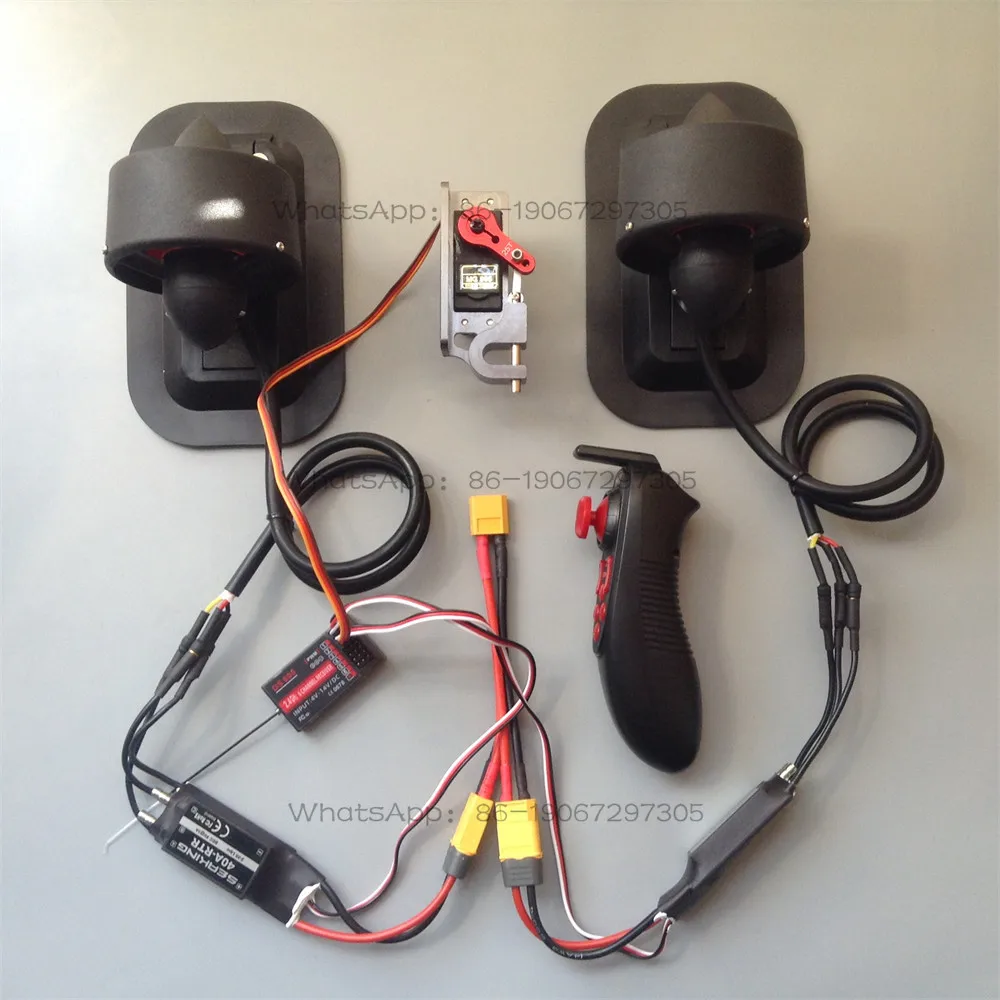 

T60 Underwater Thruster 3S 12v Net Boat, Remote Control, Differential Speed, Electric Surfboard Kayak Modification